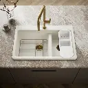 Kohler 8669-1A2-96 Riverby Offset Top Mount Sink