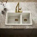 Kohler 8669-3A1-96 Riverby Offset Top Mount Sink