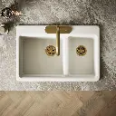 Kohler 8669-3A1-96 Riverby Offset Top Mount Sink