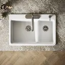 Kohler 8669-4A1-0 Riverby Offset Top Mount Sink
