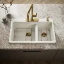 Kohler 8669-4A1-96 Riverby Offset Top Mount Sink