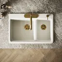 Kohler 8669-4A1-96 Riverby Offset Top Mount Sink