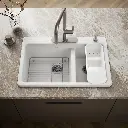 Kohler 8669-4A2-0 Riverby Offset Top Mount Sink