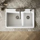 Kohler 8669-4A2-0 Riverby Offset Top Mount Sink