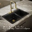 Kohler 8669-4A2-7 Riverby Offset Top Mount Sink