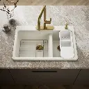 Kohler 8669-4A2-96 Riverby Offset Top Mount Sink