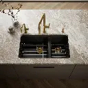 Kohler 8669-5UA1-7 Riverby Offset Undermount Sink