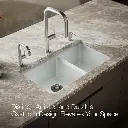 Kohler 8669-5UA1-95 Riverby Offset Undermount Sink