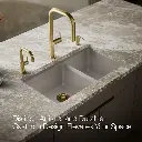 Kohler 8669-5UA1-TRF Riverby Offset Undermount Sink