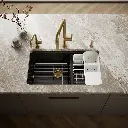 Kohler 8669-5UA3-7 Riverby Offset Undermount Sink