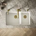 Kohler 8669-5UA3-96 Riverby Offset Undermount Sink
