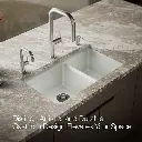 Kohler 8669-5UA3-FF Riverby Offset Undermount Sink