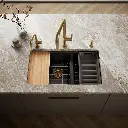 Kohler 8669-5UPC-7 Riverby Offset Undermount Sink