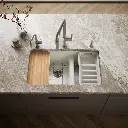Kohler 8669-5UPC-NY Riverby Offset Undermount Sink