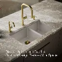 Kohler 8669-5UPC-TRF Riverby Offset Undermount Sink