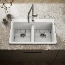 Kohler 8679-1A1-0 Riverby Double Equal Top Mount Sink