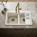 Kohler 8679-1A2-96 Riverby Double Equal Top Mount Sink
