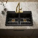 Kohler 8679-3A1-7 Riverby Double Equal Top Mount Sink