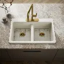 Kohler 8679-3A1-96 Riverby Double Equal Top Mount Sink