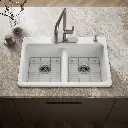Kohler 8679-4A1-0 Riverby Double Equal Top Mount Sink
