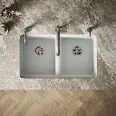 Kohler 8679-5UA1-95 Riverby Double Equal Undermount Sink