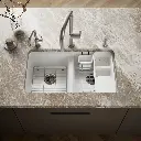 Kohler 8679-5UA3-0 Riverby Double Equal Undermount Sink