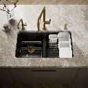 Kohler 8679-5UA3-7 Riverby Double Equal Undermount Sink