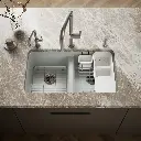 Kohler 8679-5UA3-95 Riverby Double Equal Undermount Sink