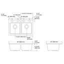 Kohler 8679-5UPC-0 Riverby Double Equal Undermount Sink