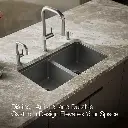 Kohler 8679-5UPC-58 Riverby Double Equal Undermount Sink