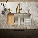 Kohler 8679-5UPC-96 Riverby Double Equal Undermount Sink
