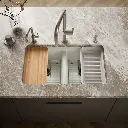 Kohler 8679-5UPC-NY Riverby Double Equal Undermount Sink