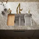 Kohler 8679-5UPC-TRF Riverby Double Equal Undermount Sink