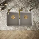 Kohler 8679-5UPC-TRF Riverby Double Equal Undermount Sink