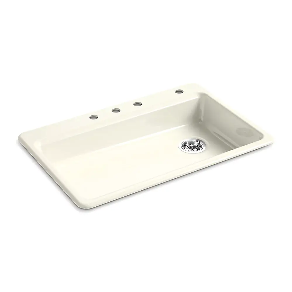 Kohler 8689-4-96 Riverby 33 Single Basin Sink