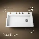 Kohler 8689-5U-0 Riverby 33 Single Basin Sink
