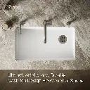 Kohler 8689-5U-0 Riverby 33 Single Basin Sink