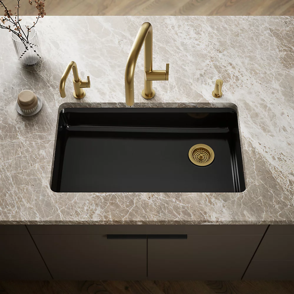 Kohler 8689-5U-7 Riverby 33 Single Basin Sink