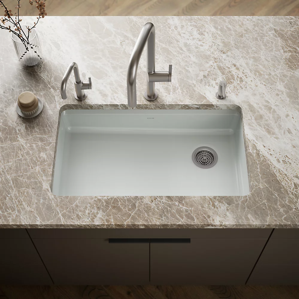 Kohler 8689-5U-95 Riverby 33 Single Basin Sink