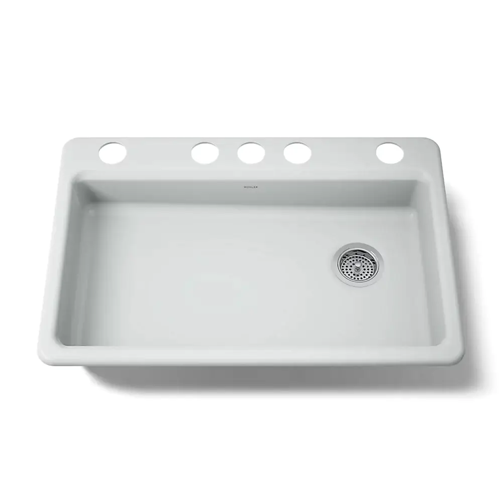 Kohler 8689-5U-95 Riverby 33 Single Basin Sink