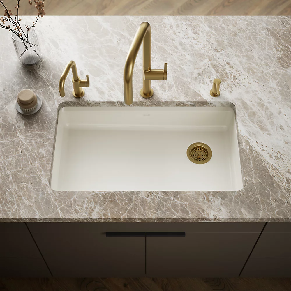 Kohler 8689-5U-96 Riverby 33 Single Basin Sink