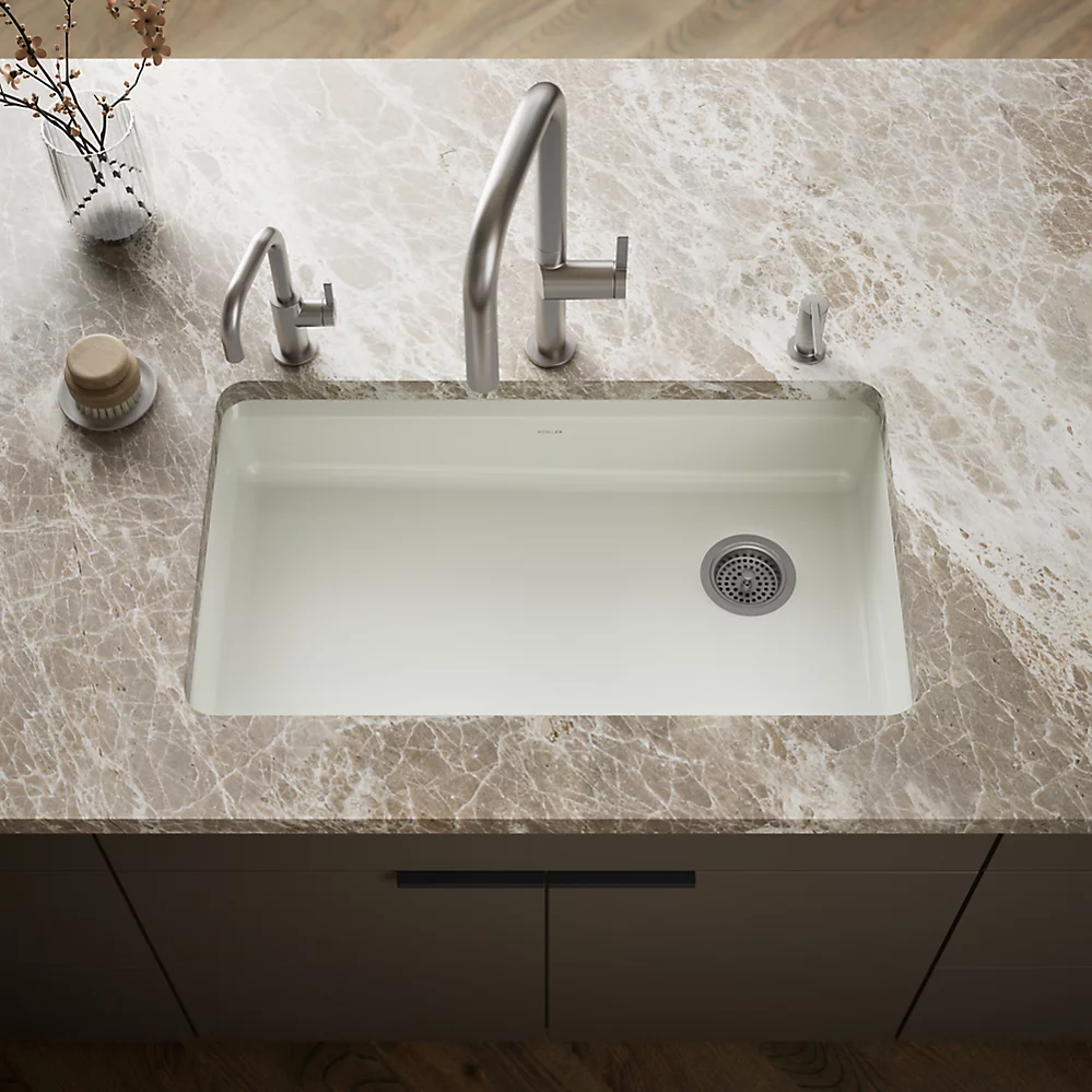 Kohler 8689-5U-NY Riverby 33 Single Basin Sink