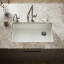 Kohler 8689-5U-NY Riverby 33 Single Basin Sink