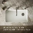 Kohler 8689-5U-NY Riverby 33 Single Basin Sink
