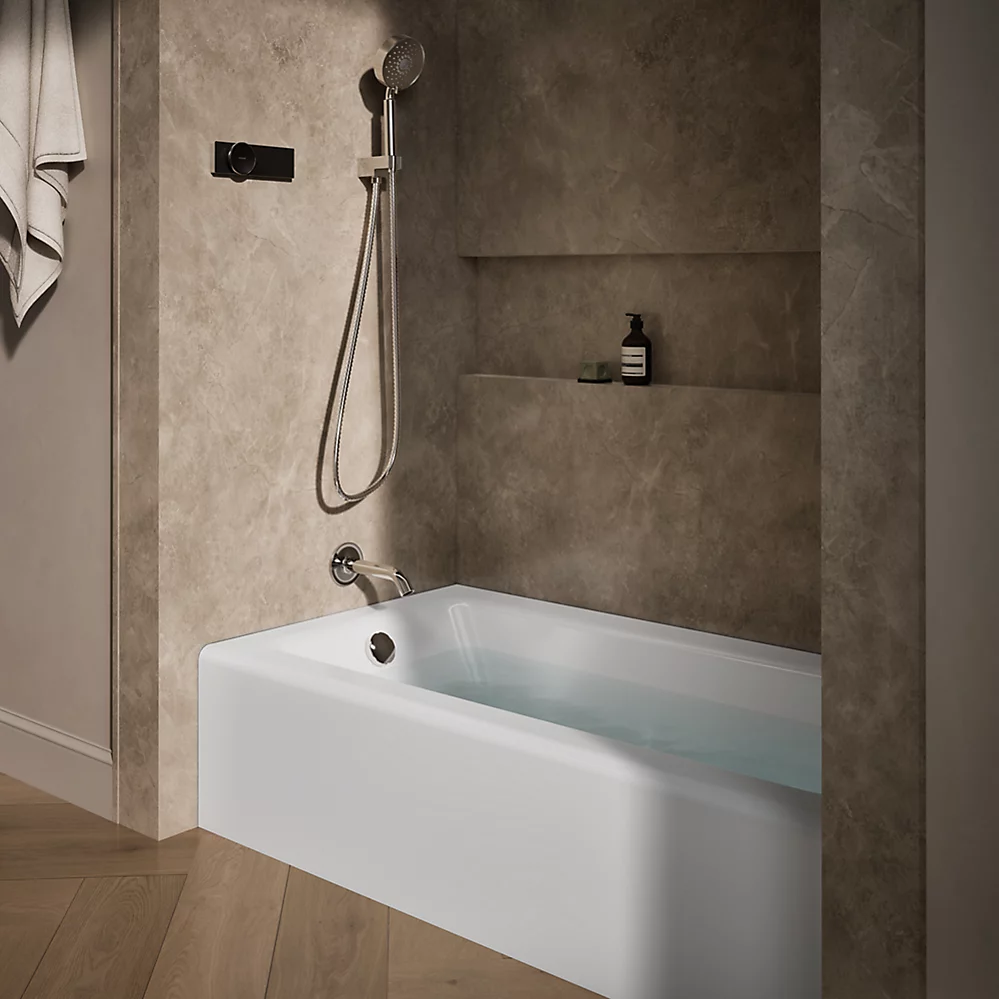 Kohler 875-0 Bellwether Cast Iron Bath, Lh