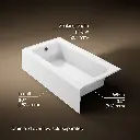 Kohler 875-0 Bellwether Cast Iron Bath, Lh
