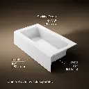 Kohler 876-0 Bellwether Cast Iron Bath, Rh