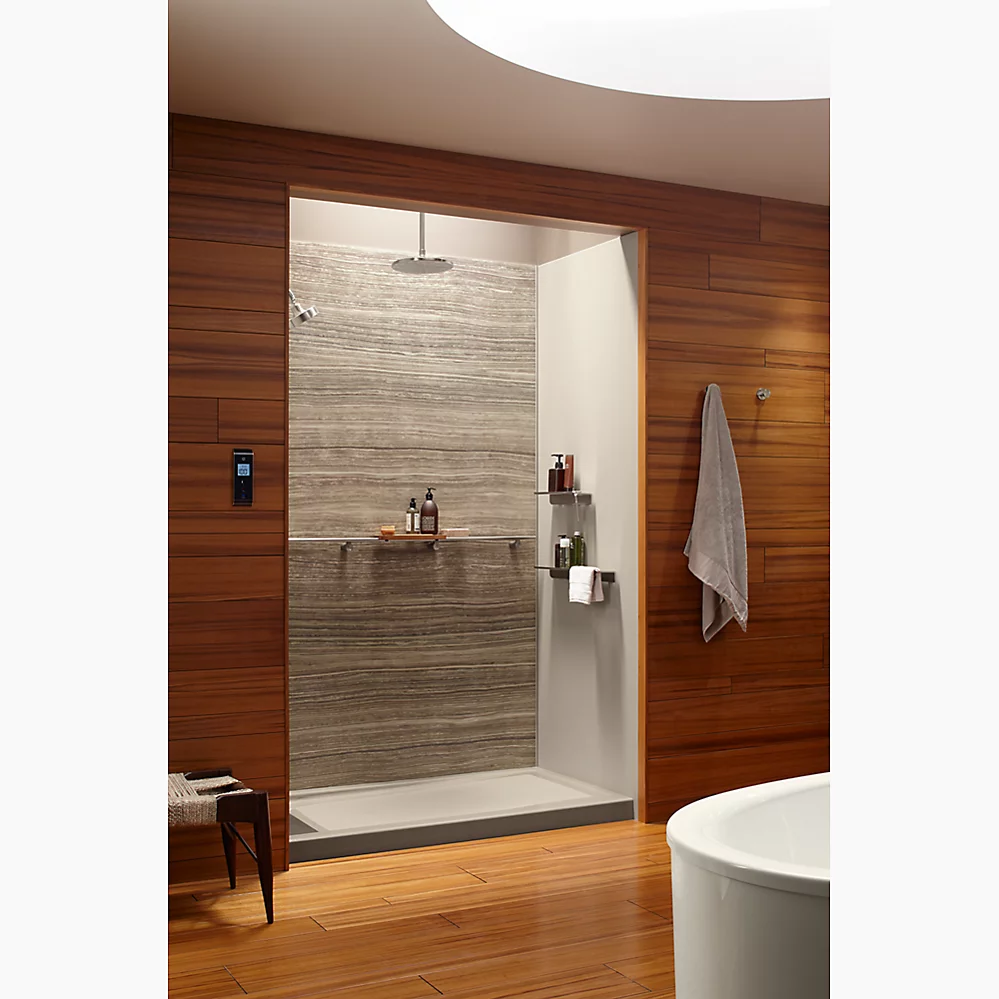 Kohler 9163-NY Receptor W/Lh Ctr Drn, 60X32