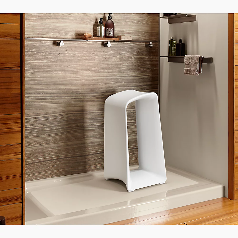 Kohler 9163-NY Receptor W/Lh Ctr Drn, 60X32