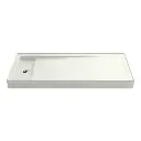 Kohler 9163-NY Receptor W/Lh Ctr Drn, 60X32